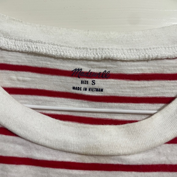Madewell Striped Tee - Picture 2 of 2